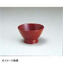若泉漆器 3.6寸宝生汁椀 吟朱 W-2-33