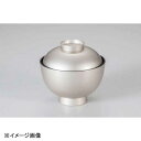 若泉漆器 3.4寸隅丸椀 銀溜 W-20-39
