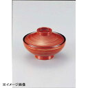 若泉漆器 4寸平富士椀 朱金銀かすみ W-5-37