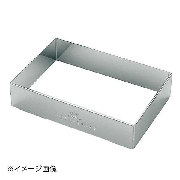 Cake Mold - 18-8アルゴン長角セルクル 210×140×H40