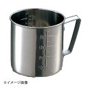 大屋金属 クローバー 18-8計量口無水マス 1L