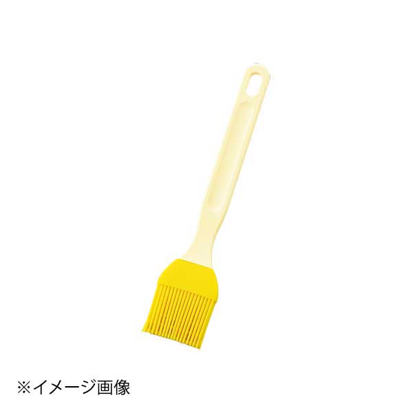 たっぷり塗れるシリコーンハケ 大 イエロー