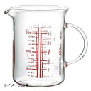 耐熱ガラス 把手付メジャーカップ BTMC300T-R(300ml)