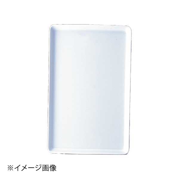 陶器長角ケーキトレー 12吋 白