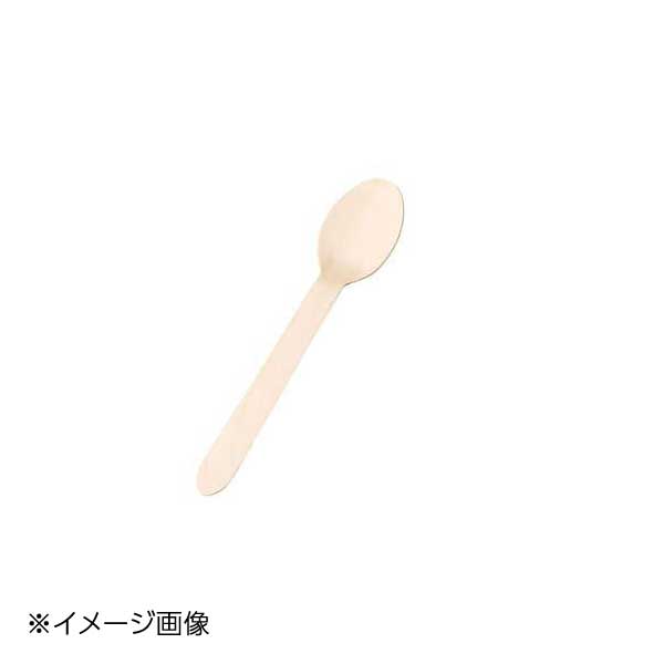 ヤマコー 用美 白樺・エコカトラリー(紙完封) スプーン (100本入) 08924
