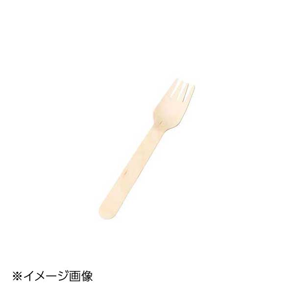 ヤマコー 用美 白樺・エコカトラリー(紙完封) フォーク (100本入) 08925