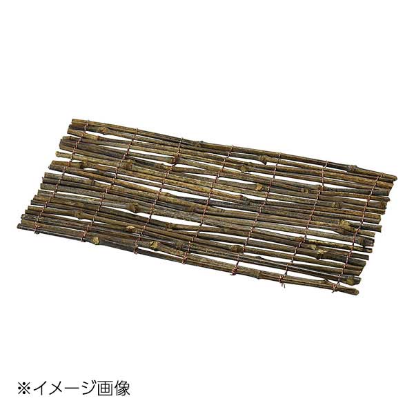ヤマコー 用美 銅線巻 黒竹すだれ 長角(大) 38644