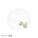 ヤマコー 用美 尺3半月雲竜和紙懐石まっと 四季 さざんか・桃 (50枚入) 64494