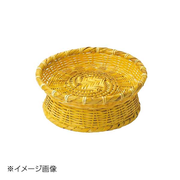 ヤマコー 用美 晒竹・高台編み蕎麦ざる 6寸 11248