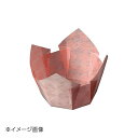 ヤマコー 用美 OP市松珍味入 小B 紅梅色 (200枚入) 66661