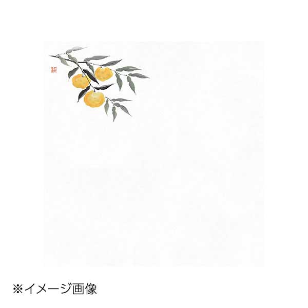 ヤマコー 用美 花宴耐油天紙 柚子 5寸 (100枚入) 68521