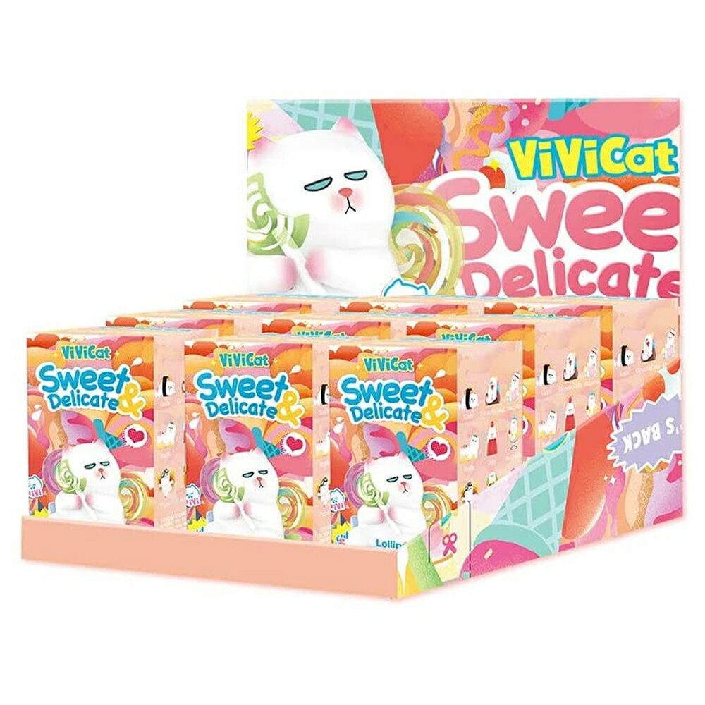 楽天HRCOPOPMART VIVICAT Sweet & Delicate シリーズ BOX ポップマート フィギュア
