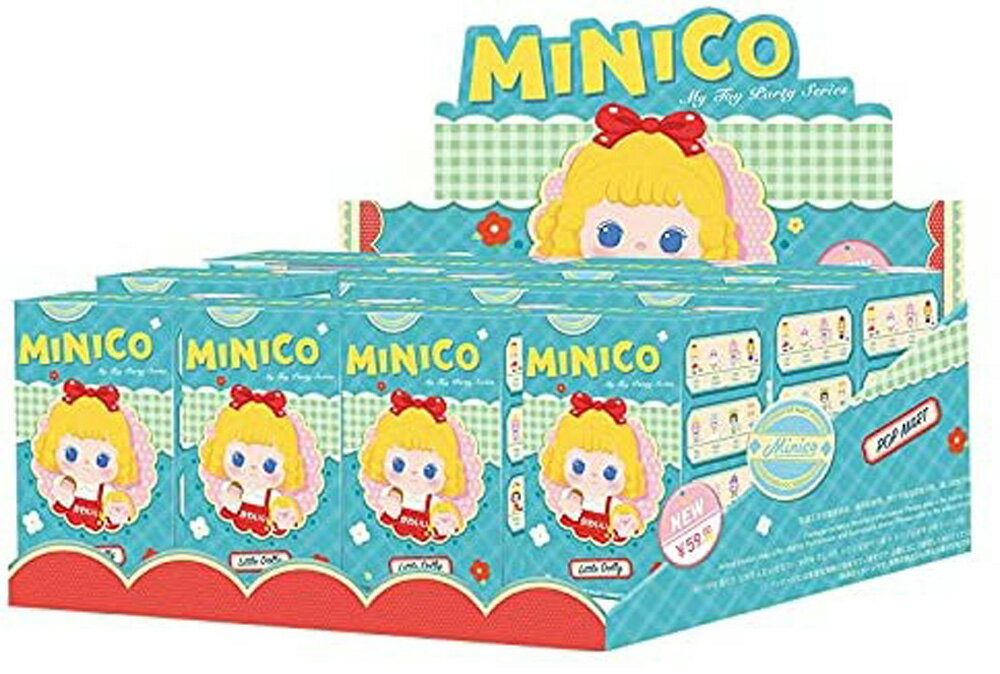 POPMART Minico おもちゃパーティー シリーズ BOX ポップマート フィギュア
