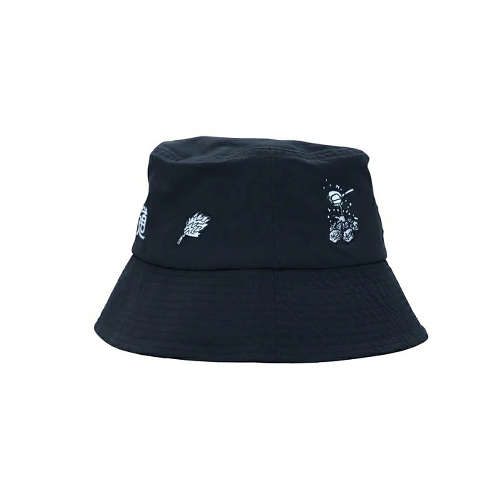 HRCOのサウナハット ポリエステルタイプ サ道 全2色 ブラック グレー｜アングル2