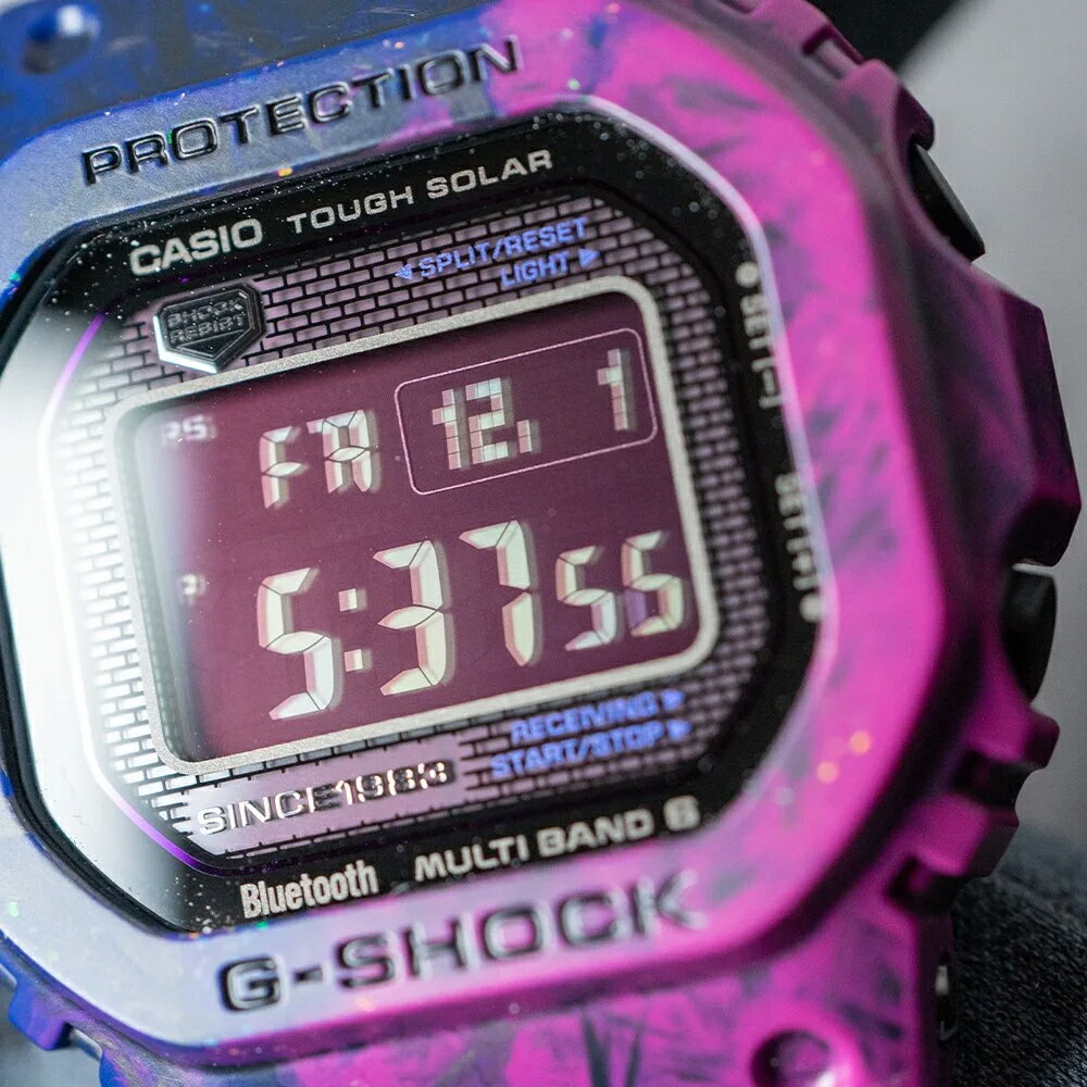 【48回無金利ローン】G-SHOCK ジーショック GCW-B5000UN-6JR DIGITAL カシオ CASIO パープル 正規品 メンズ腕時計 メンズ レディース 腕時計 ブランド デジタル 5000SERIES Gショック プレゼント 送料無料