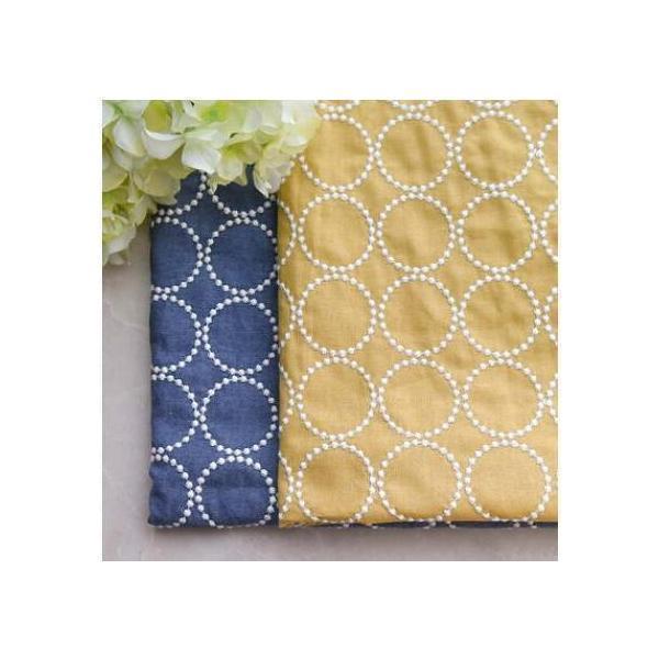 送料無料 白い手作り 生地 綿麻 布 花柄刺繍 ハンドメイド 綿 麻 手芸 布 生地 シンプル おしゃれ 裁縫 DIY