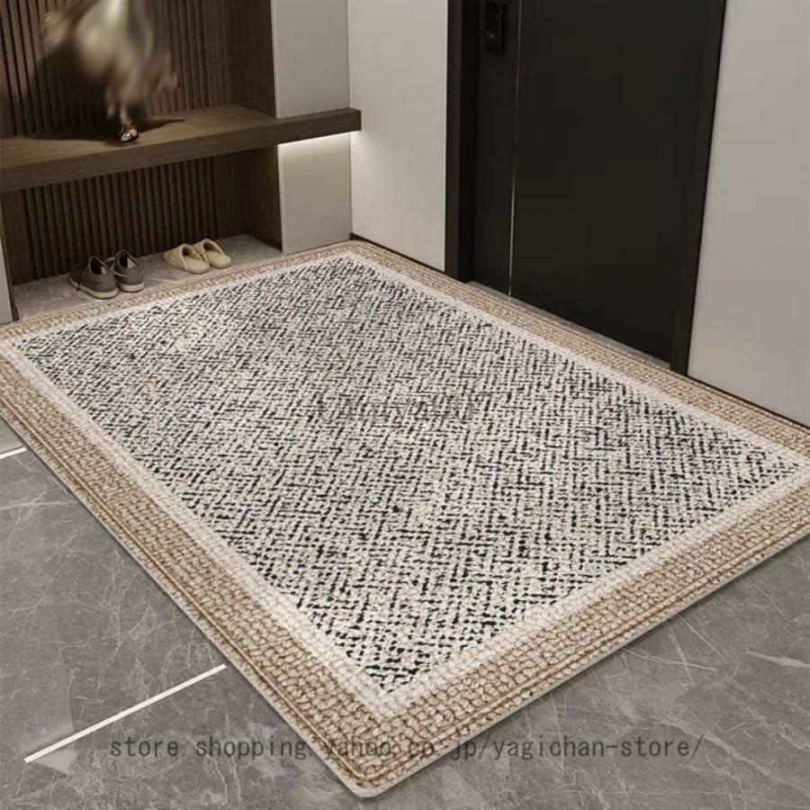 Patterned - 玄関マット 屋外 おしゃれ 泥落としマット 滑り止め ドアマット 室内 業務用 スタンダードマット 家庭用 カーペット 耐磨耗性 マット シンプル 防塵 耐久性