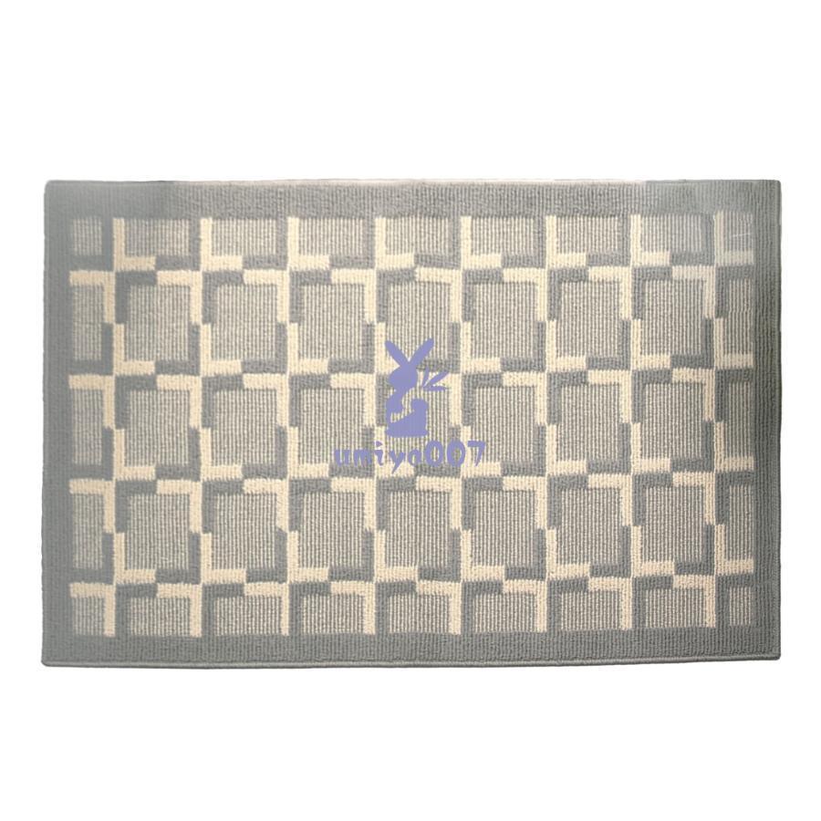 玄関マット おしゃれ 室内 屋外 風水 北欧 業務用 吸水マット 洗える 大判 50×80cm 60×90cm 無地 滑り止め付き 泥落とし 泥除け 砂落とし 家庭用 店舗 [3]