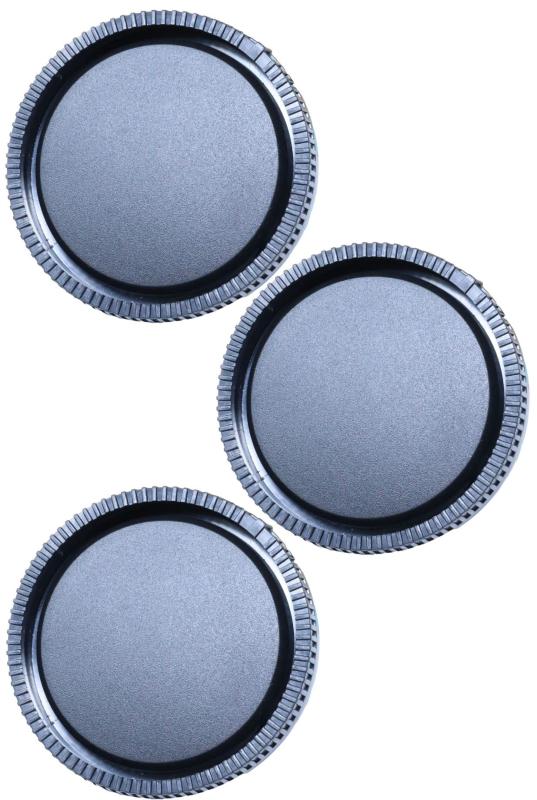 F-Foto レンズ リアキャップ 3個セット (適合レンズ: ソニー Eマウント対応,互換品,日本の企業) RCS-SE