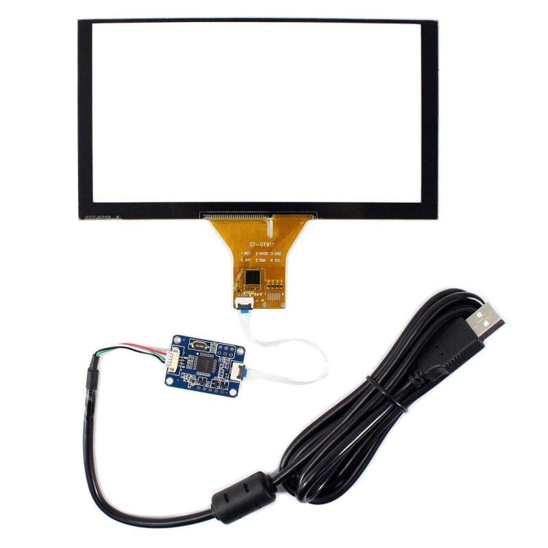 VSDISPLAY タッチスクリーン 静電容量方式 10点マルチタッチ USBコネクタ 液晶パネル適用