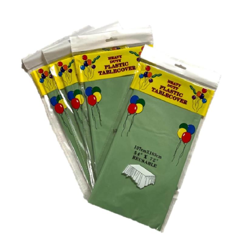 milkcat 使い捨て テーブルクロス テーブルカバー 無地白 水玉 パーティー アウトドア 誕生日 業務用 防水 防油 汚れ防止