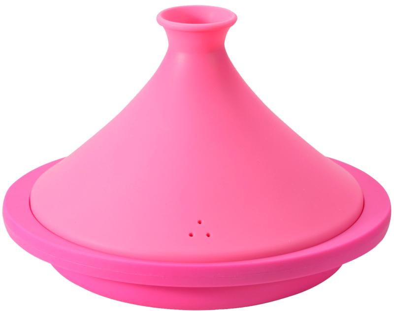 シリコン タジン鍋 20cm マゼンタピンク レシピ付