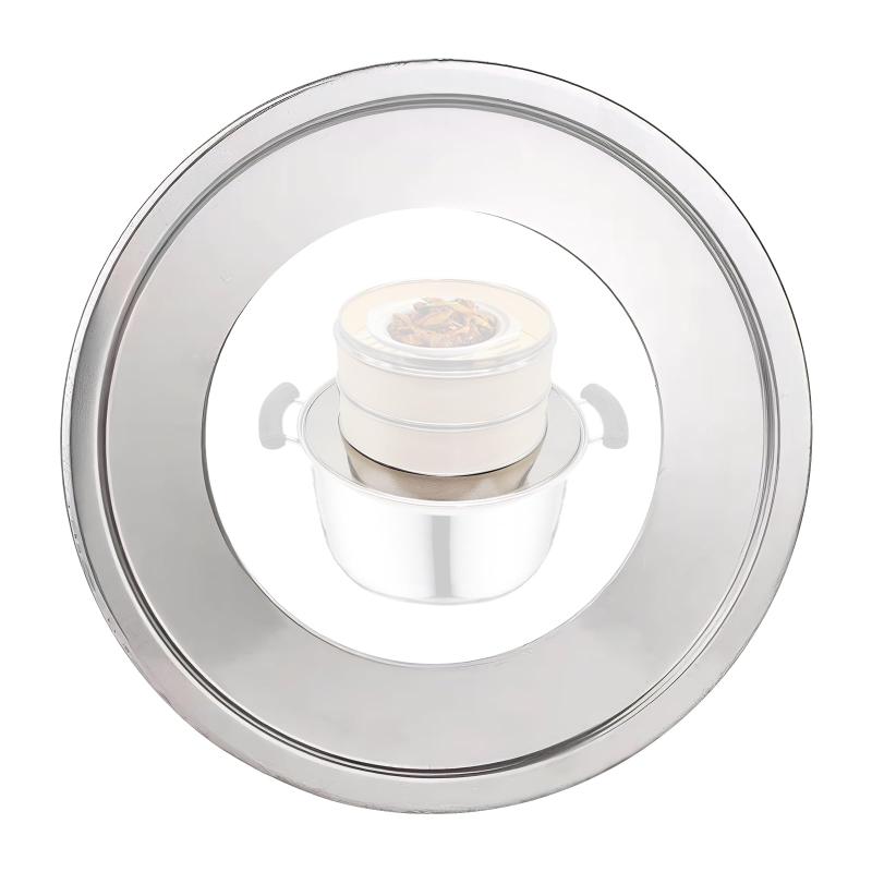 MAEXUS 蒸し板 18cm蒸籠 受け台 蒸籠蒸し器 蒸しプレート 蒸し器 ステンレス 食品グレードステンレス製 スチームプロフェッショナル蒸し板 16-18cm鍋対応、13-18cm蒸籠対応 受け台