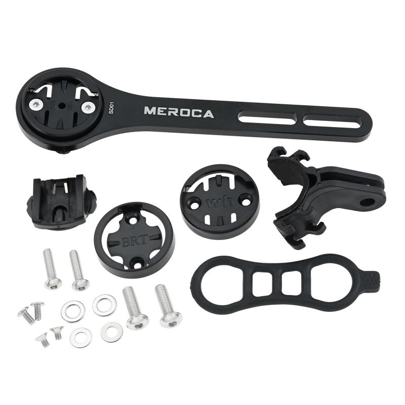 Other - Etermeta 自転車マウントホルダー サイクルコンピュータ ブラケット 多機能 ロードバイク サイクル 軽量 丈夫 振れ止め Cateye/Wahoo/Gm/Bryton四つベース付き 取り付け簡単