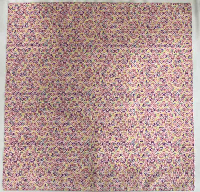 Rakuten - 小風呂敷 50cm 麻の葉 桜 和柄 モダン D＃1-1