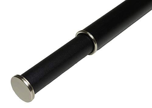 Rakuten - Do It Y ourself DIY PARTNER 室内物干し竿 Classico クラシコ 1212mm～2200mm (レザー調ブラック)