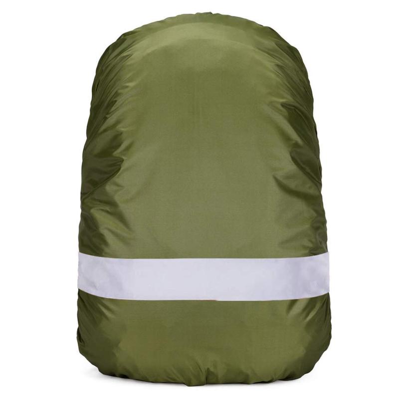[Pruvansay] リュックカバー 防水 レインカバー 雨よけ ザックカバー 6色 5サイズ(15-90L) 反射テープ クロスバックル 落下防止 2倍防水 収納袋付