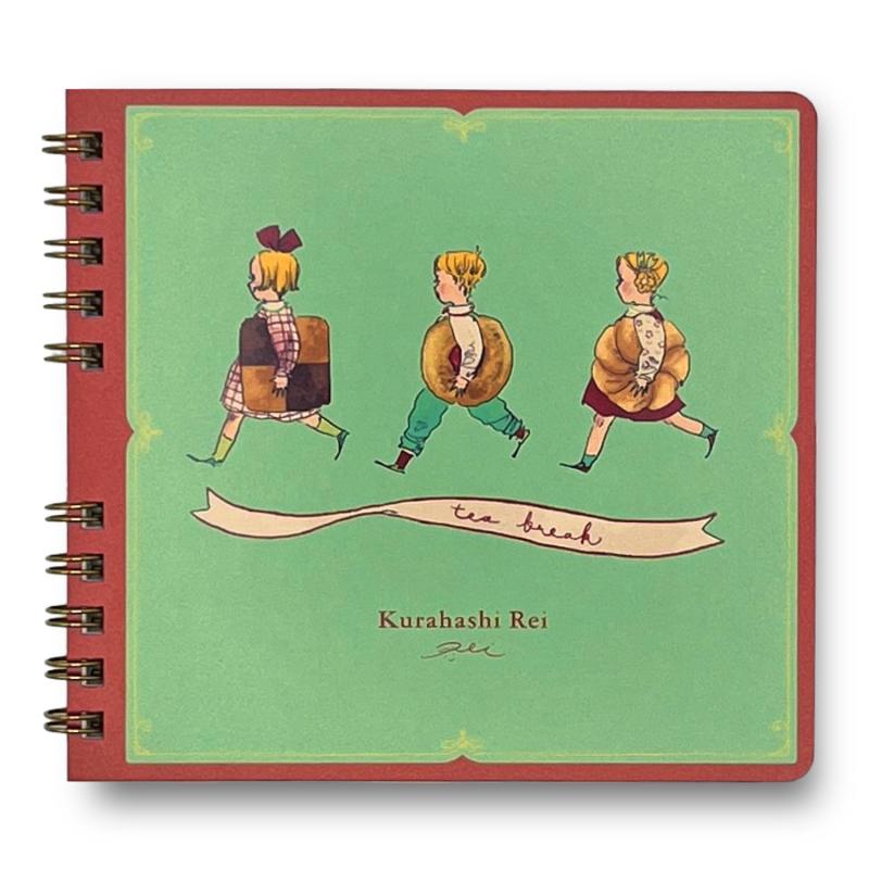 学研ステイフル 25.5月 くらはしれい スクエアリングノート