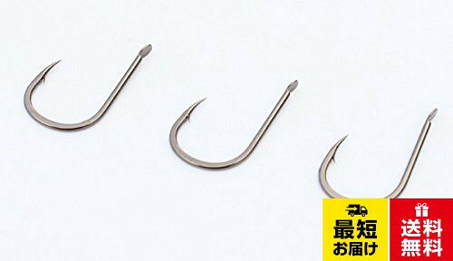 ■素材:高強度のカーボン（炭素）鋼 、耐久性が高く淡水・海水問わずお使いいただけます。。■針の基本型といえば伊勢尼。対象魚が幅広い万能針です。。■強度の強い平打ち(タタキ)タイプです。。■3サイズ100本づつ、それぞれケースに収納されています。釣り針 伊勢尼 タタキ【100本×3の300本セット】1号～9号 選べる号数 穴無し 釣り 針 磯釣り フカセ釣り 渓流釣り MINAKIKO / シンプル