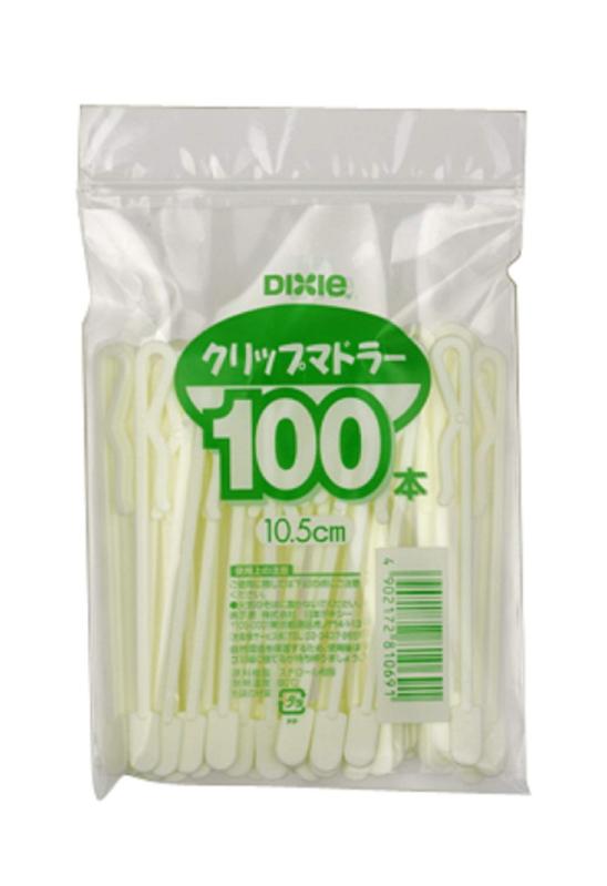 Rakuten - 日本デキシー マドラー 使い捨て プラスチック チャック付き袋入り 日本製