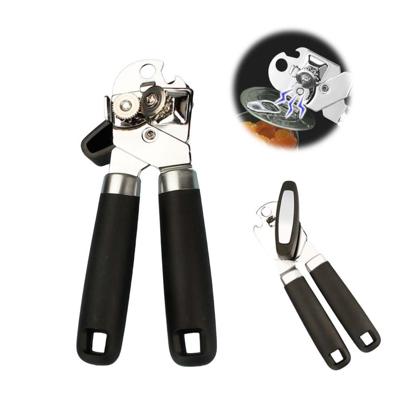 Tibemi 栓抜き 缶切り 3-in-1 歯車式 マ�