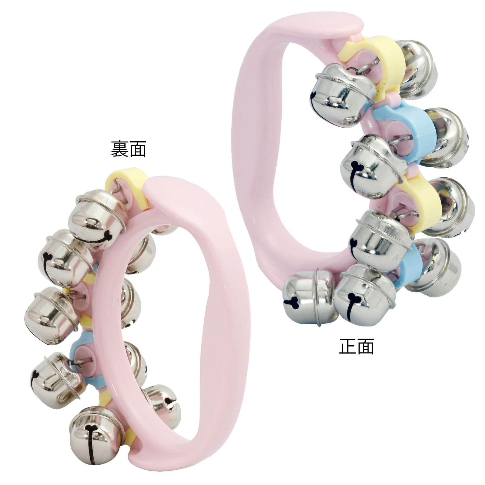 HRテクノロジーズ楽天市場店の【送料無料】キクタニ (Kikutani) リングベル ハンドベル 鈴 ピンク HB-10 PIK｜アングル3
