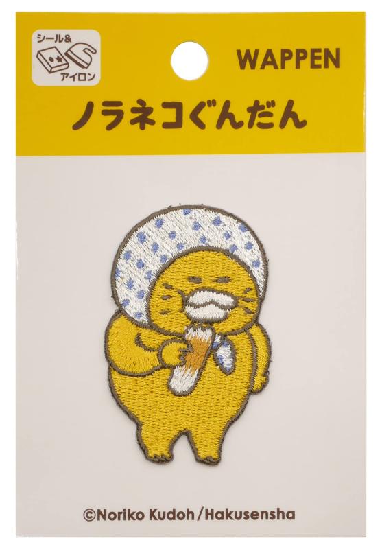 ツクリエ ノラネコぐんだんワッペン つまみぐい NGW02