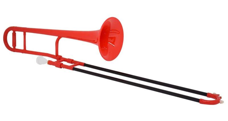ZO ゼット・オー プラスチック製テナートロンボーン(細管) TTB-01 カラー:レッド