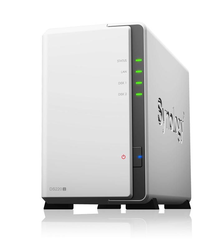 Synology DS220j DiskStation 2ベイ NAS 4コアCPU 512MBメモリ SATA対応