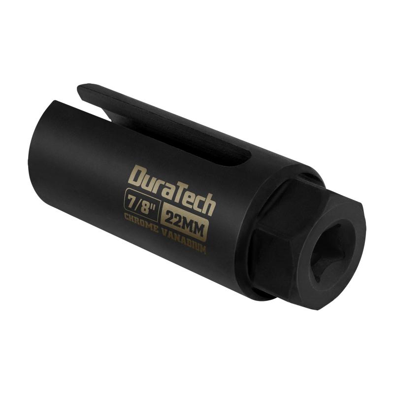 Rakuten - DURATECH O2センサーソケット 22mm 差込角9.5mm（3/8"） 全長80mm O2酸素センサー 酸素センサーソケット 取り外し 黒仕上げ メンテナンス用品
