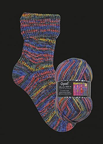 毛糸 『Hundertwasser(フンデルトヴァッサー) 3205番色』 Opal オパール