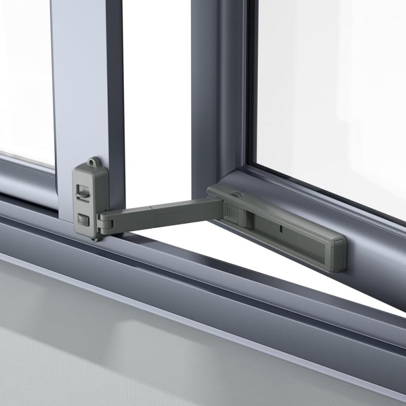 SAFELON 窓ロック 2個入 窓ストッパー サッシ 安全ロック チャイルドロック 片開き窓 子供安全対策 安..