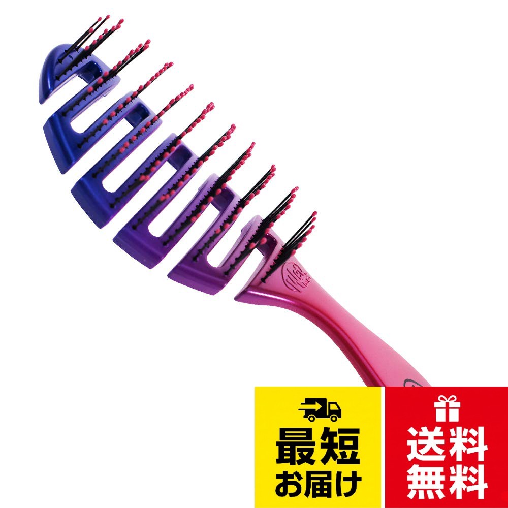 サイズ:1本。原産国:中国。内容量:1本Wet Brush フレックスドライ オンブレ 1本 / 1個 (x 1)