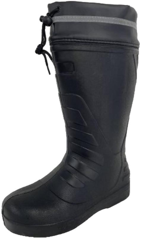 [内外ゴム] 安全靴 セーフティーシューズ 作業靴 安全長靴 長靴 先芯 入り 使いやすい ミドル 丈 柔らかい PVC 素材 足が痛くなりにくい TT-4955