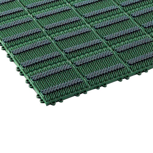 コンドル(山崎産業) 屋外用マット エバックブラシハードマットYL #3 緑 F-117-3-G