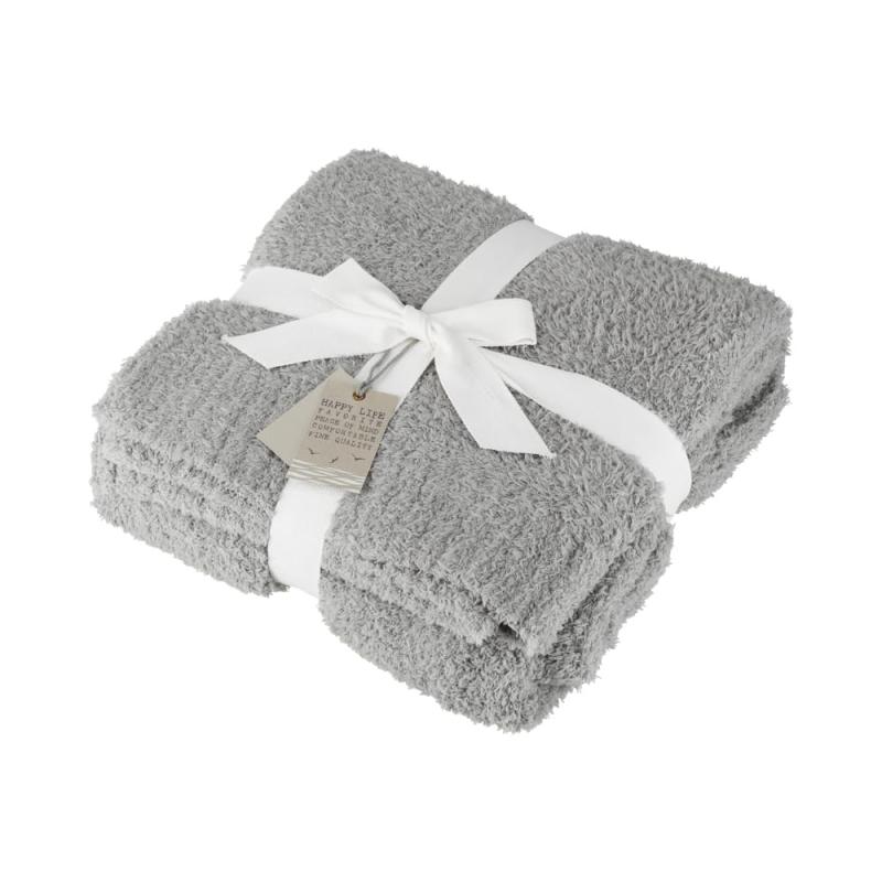 Malibu by enne. ブランケット183×137cm シングル サイズ 洗える ふわふわ ギフト 毛布 マイクロファイバー ひざ掛け