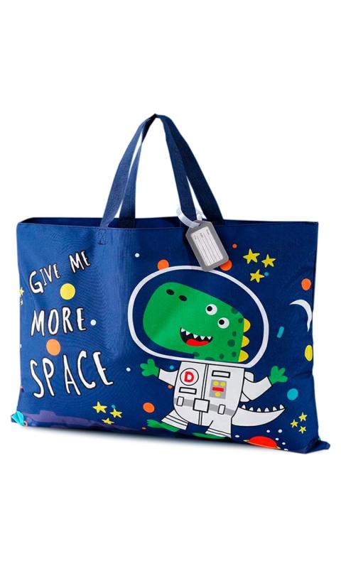 【village river】お昼寝布団バッグ 大容量 保育園 幼稚園 旅行バッグ ネームプレート付き