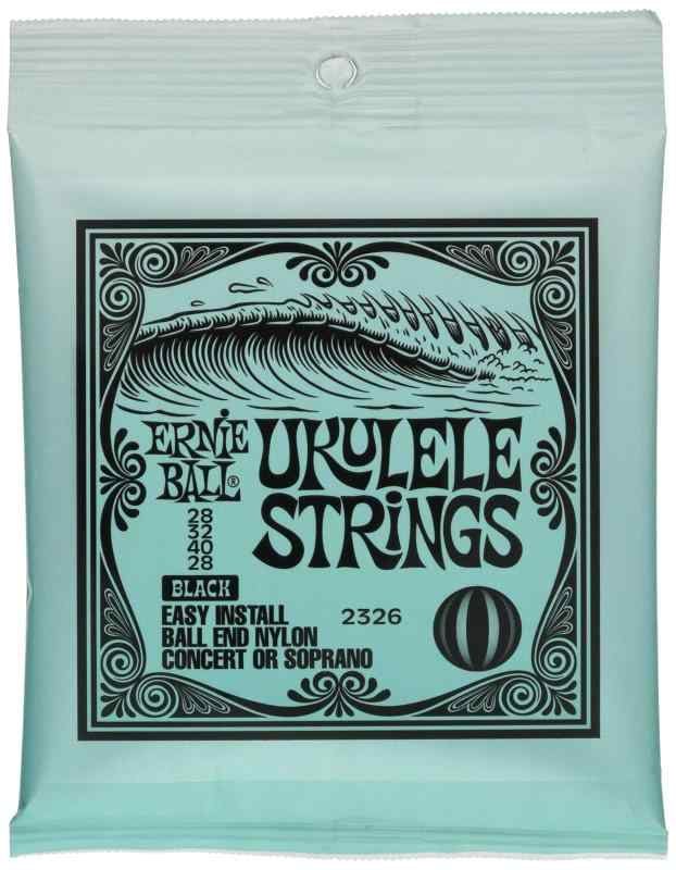 【正規品】 ERNIE BALL ウクレレ弦 ナイロン製 UKULELE BALL END NYLON STRINGS