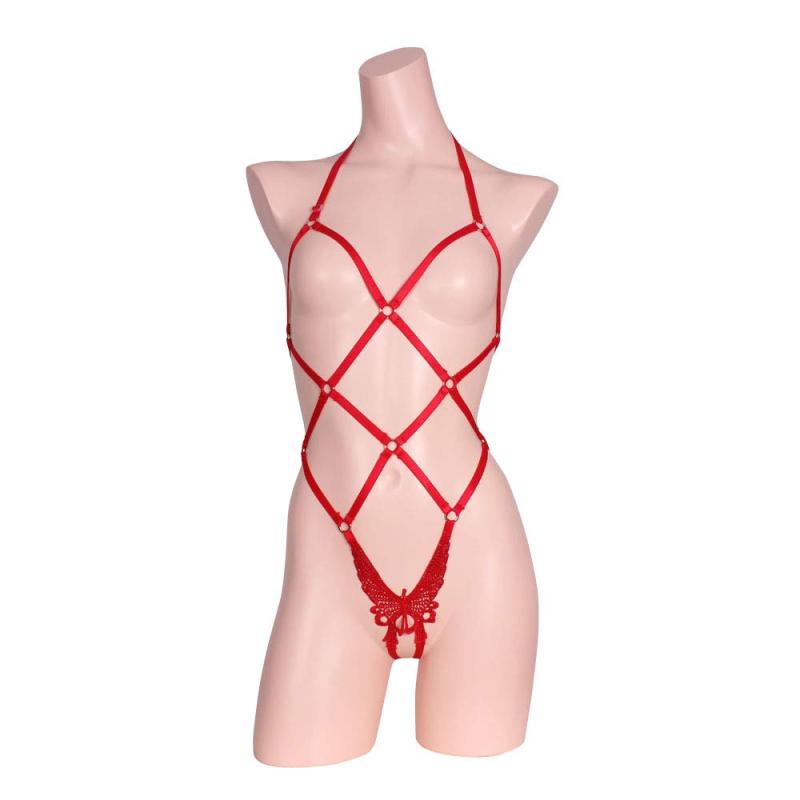 エロックス(Erox) フォレストバタフライ・サテンネットテディ