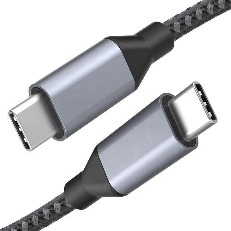 タイプC ケーブル 2m 充電器 充電ケーブル usb Type-C 100W USB-C 急速充電 スマホ PD type-c 変換 1m データ転送 携帯 スマホ 黒 赤 ブラック レッド [並行輸入品]